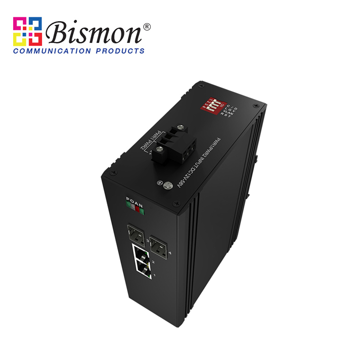 2 port 10/100/1000Base-T with 2xSFP slot (1000BaseX)Industrial grade Switch